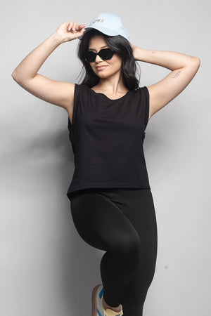 T-Shirt Loft 1404 Decote Canoa 60157 Preto