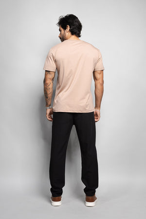 Camiseta Masculina de Malha Café | Loft 1404 320005