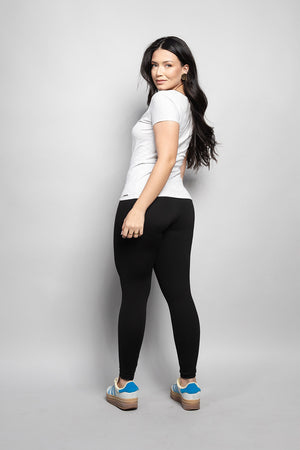 T-Shirt Baby look Loft 1404 Gola V 20674 Mescla Claro