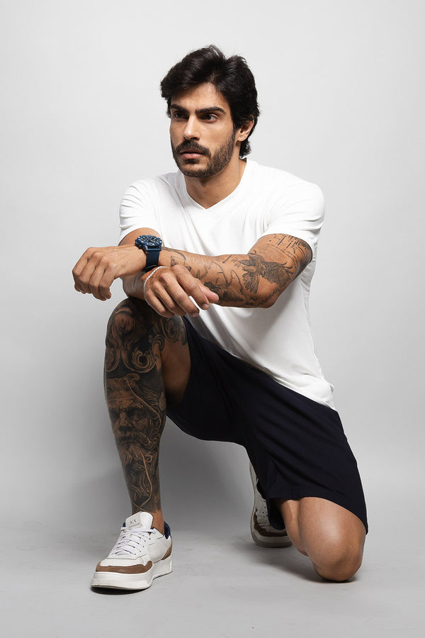 Short Masculino Loft 1404 Microfibra | 320002 Preto