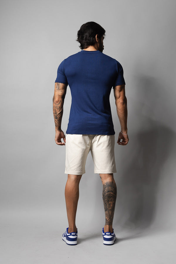 Camiseta Masculina Decote V 320008 Marinho