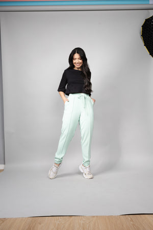 Cropped Loft 1404 Manga Sino Estampada 18032 Preto