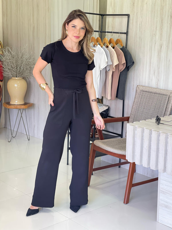 Calça Pijama Loft 1404 10191 Preto